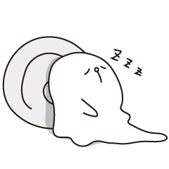 たぶん、カタツムリ。