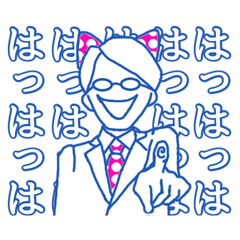 サラリーマン(猫耳)