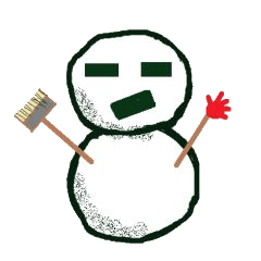 雪だるまだよ