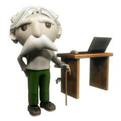 癒し系3D爺さんスタンプ
