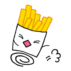 動くポテト、ふらポテくん！