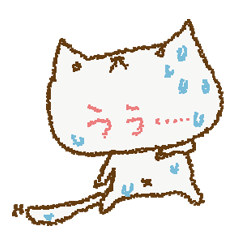 かおにかいてあるねこ