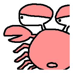おもしろカニ