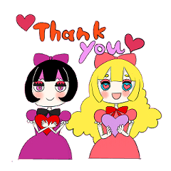 ゴスロリちゃんとロリータちゃん