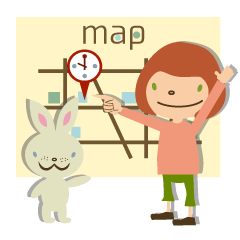 地図用　マップラボキャラクターズ
