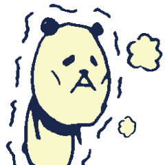 弱りパンダ
