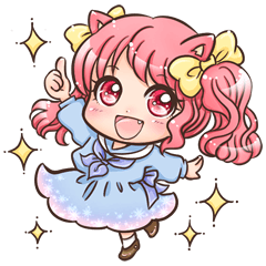 ネコ耳スタンプ☆敬語・日常編