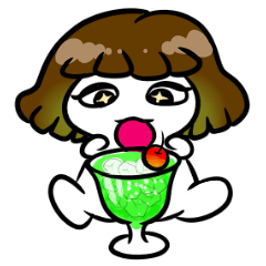 オン眉ちゃん。