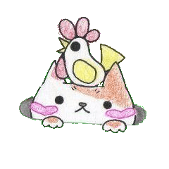 ハートほっぺのにゃんこ　２