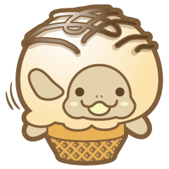 の~んびり!アイスかめクリーム