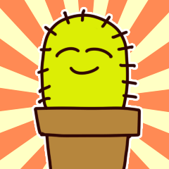 ちょっと黙って!サボテンくん