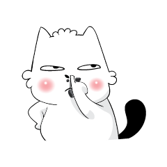 Mustache Cat