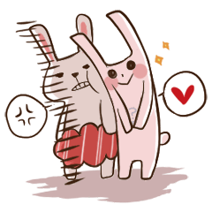 ラビとレジ袋くん