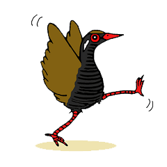 沖縄ヤンバルクイナ☆スタンプ