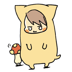 ねこさんとキノコさん