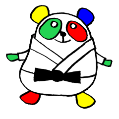 パンダ柔道