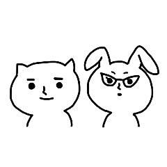 ねこセンパイとうさぎ部長