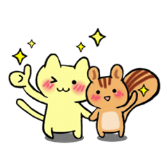 ねこ&りす