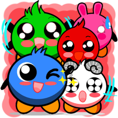 ブーブーや友人かわいいモンスター