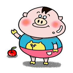 ぷたろー日誌　りんごを添えて