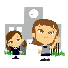 女子学生の1年間