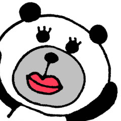パンダだよ。