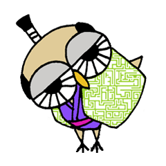ちょんまげフクロウ