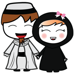 Muslim stickers