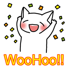リアクションにゃんこ