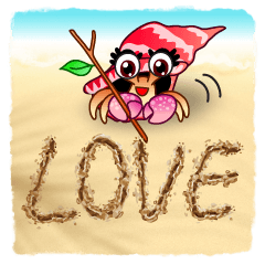 Sand Writing & Hermit Crab (Int'l)