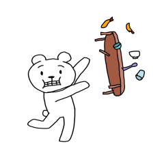 登場場面特化!白い、、、クマ、、?