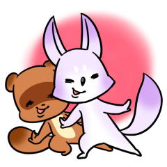 たぬさんとツネくん