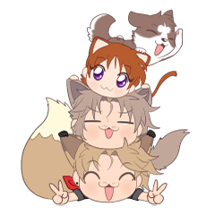 猫の耳&犬の耳&キツネの耳