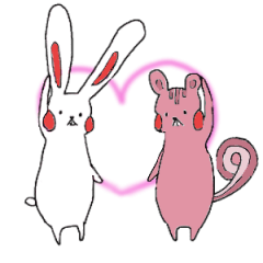 りすさんとうさぎさん
