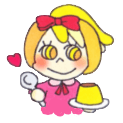 Peach color girl