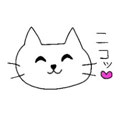 笑顔で毒舌猫
