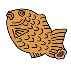 シュールなたいやきくん