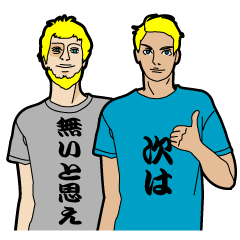 外国人日本語Tシャツ