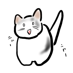 ねこのぶちです