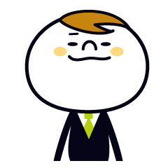 大人男子の敬語も使えるスタンプ