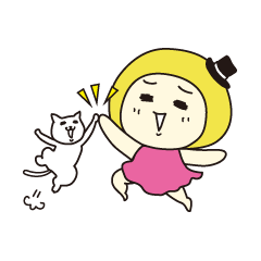 モコちゃんとネコのポエポエ