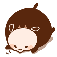 ゆるふわ黒ひつじくん