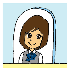 銀行員スタンプ