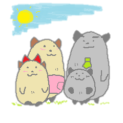 モル家族