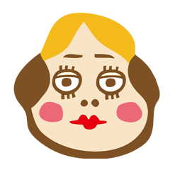 おかめモノスタンプ