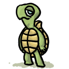 lazy turtule