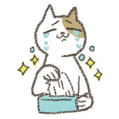 感情豊かなもちネコくん