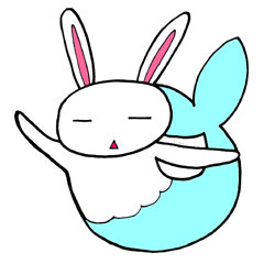 うさぎマーメイド
