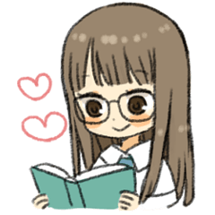 日常おんなのこスタンプ