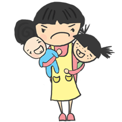 Stickers for typical stay-at-home mom